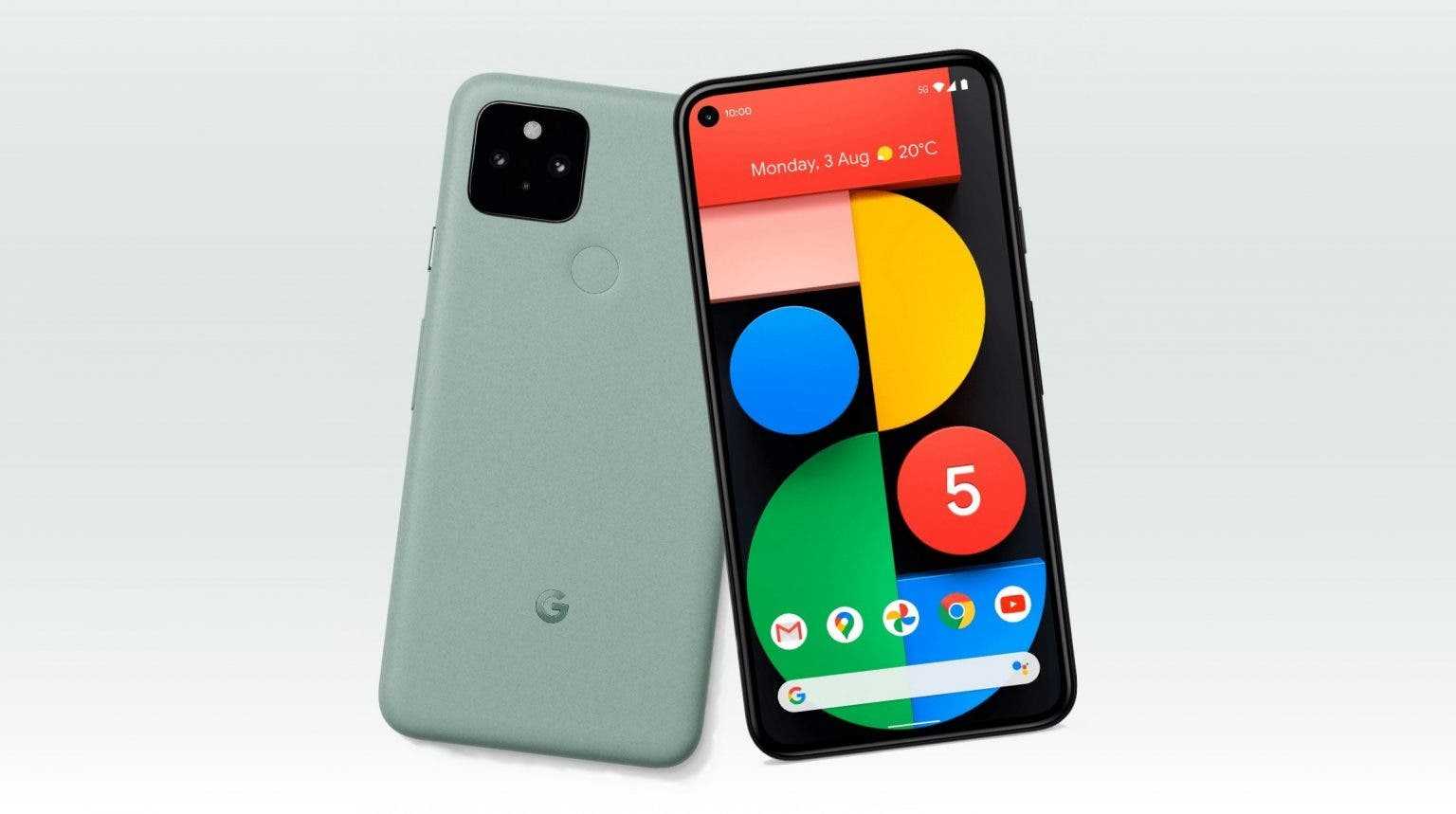 Смартфоны Google Pixel получили важные обновления, исправляющие множество ошибок (google pixel 5 mint green 1536x859 1)