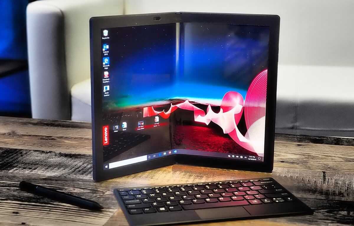 Ноутбуки со складными экранами будут очень дорогими 2 lenovo thinkpad x1 fold