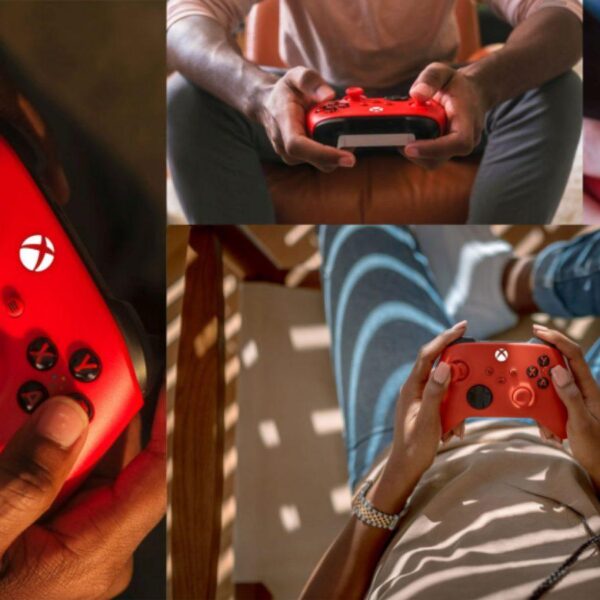 Microsoft представила новый геймад для Xbox в расцветке Pulse Red (xboxwire asset2 lifestylecollage)