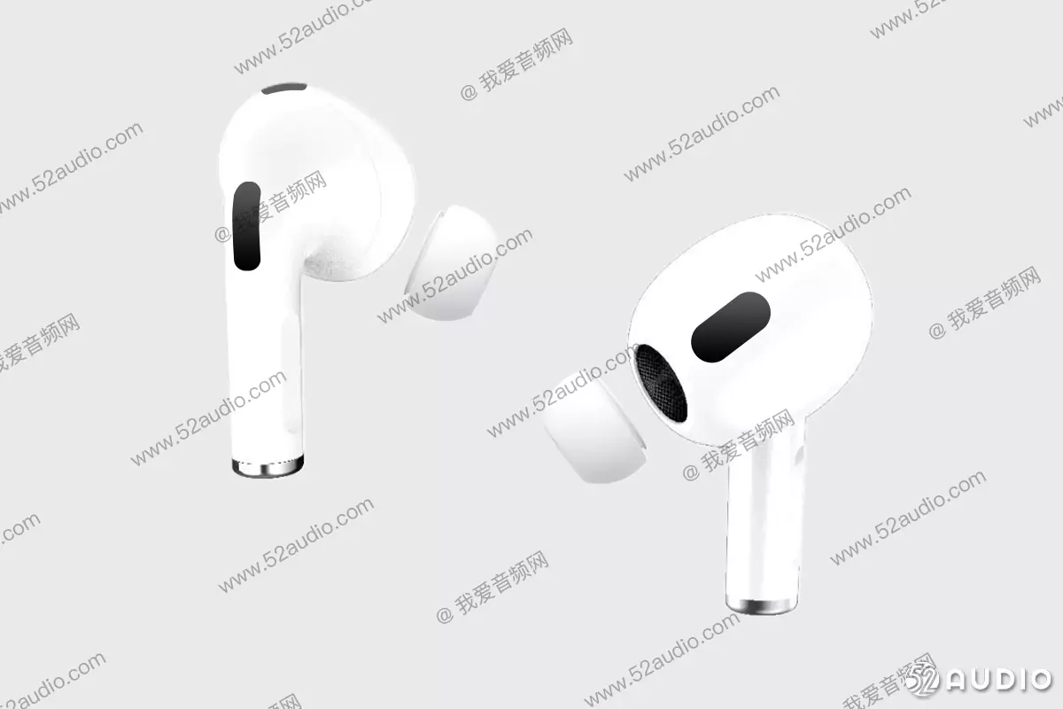 Apple AirPods 3 получат обновлённый дизайн и поддержку ANC (apple airpods 3 leak 1)