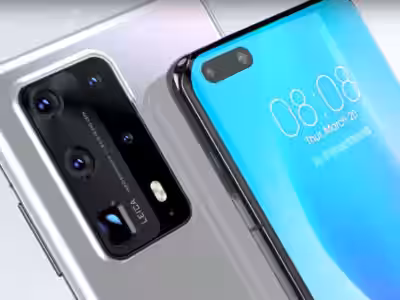 Ультраширокая камера Huawei P40 с четырьмя объективами в заднем блоке