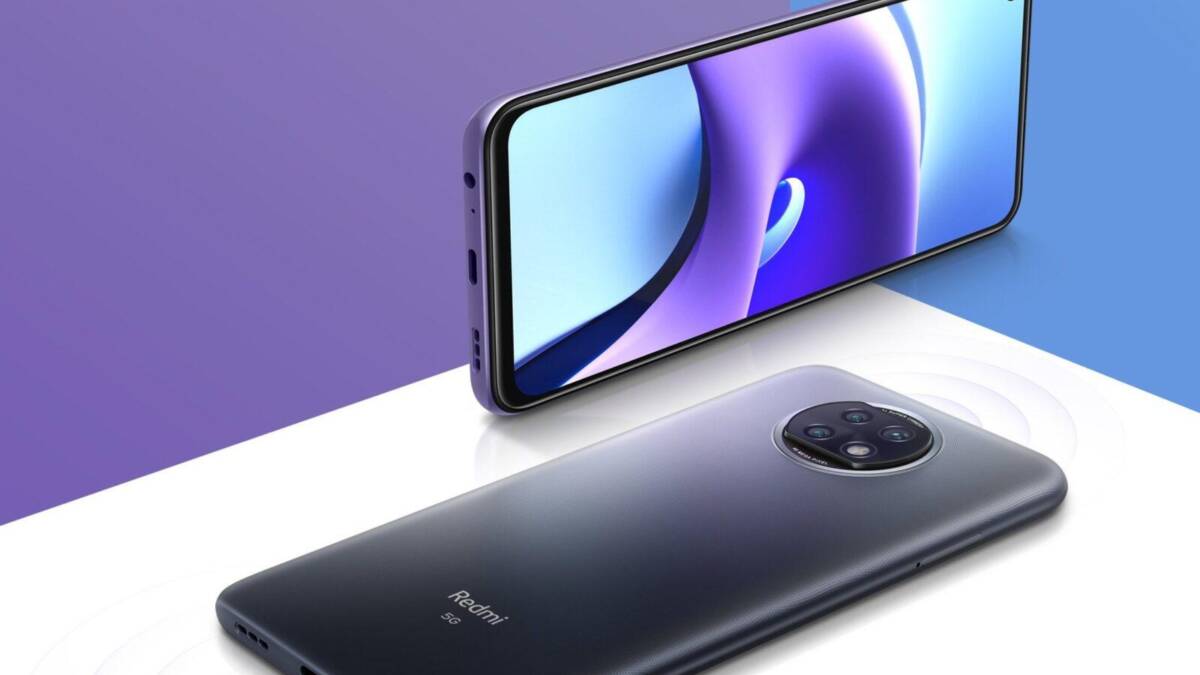 Redmi Note 9T: смартфон сзади и спереди, обзор модели с тремя камерами