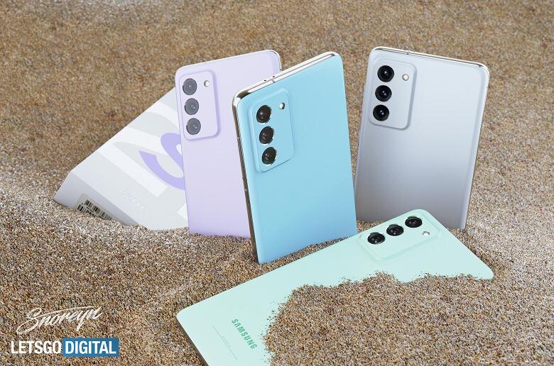 Красочные рендеры флагмана Samsung Galaxy S21 FE 4 1