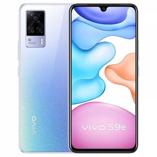 Дисплей Vivo S9e с привлекательным изображением на экране