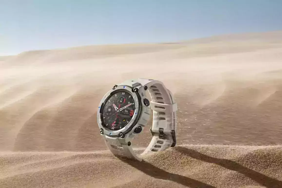 Часы Amazfit T-Rex Pro начали продаваться ещё до официальной презентации (amazfit t rex pro desert grey featured)