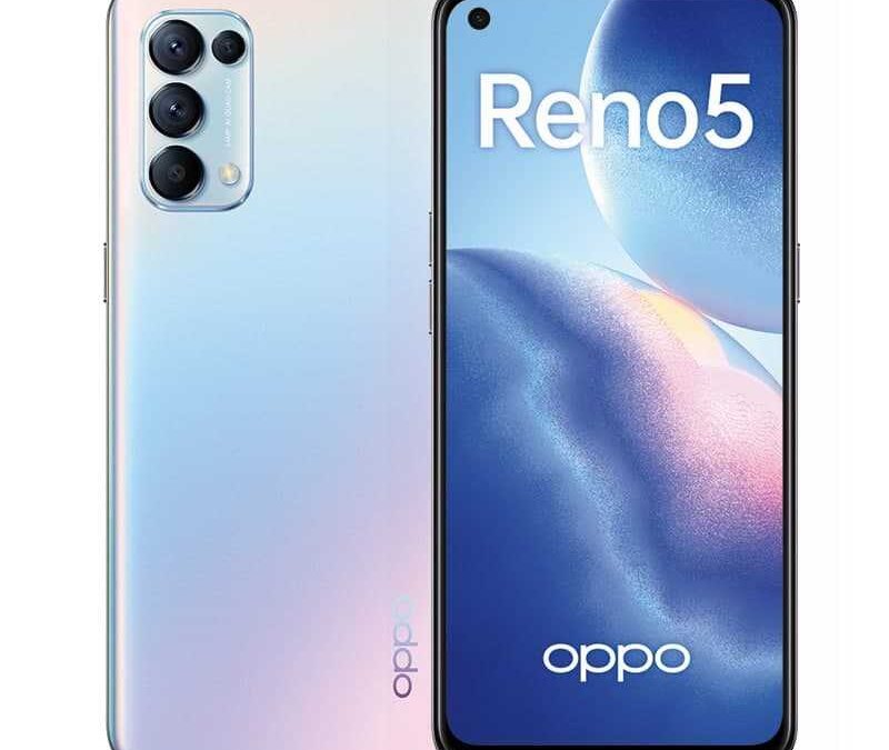 OPPO представил серию смартфонов Reno5 14 reno5 silver front back