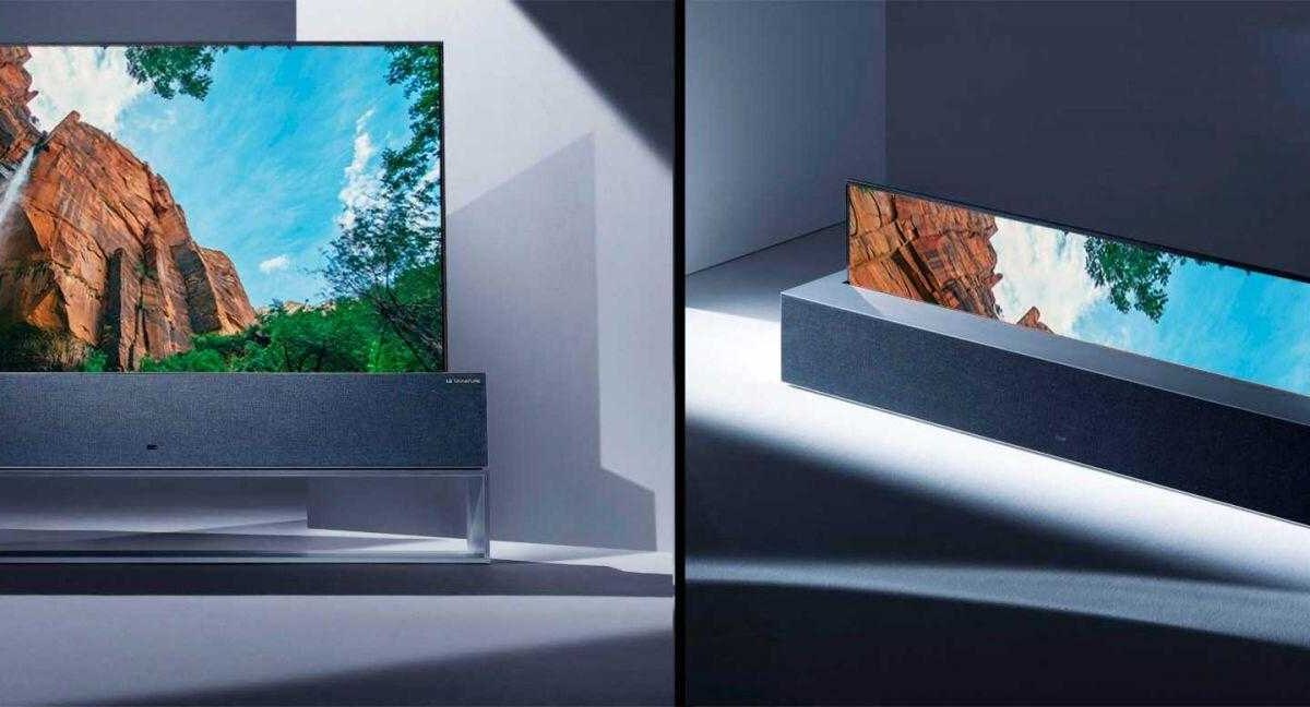 Cворачивающийся телевизор LG скоро появится в России 4 LG