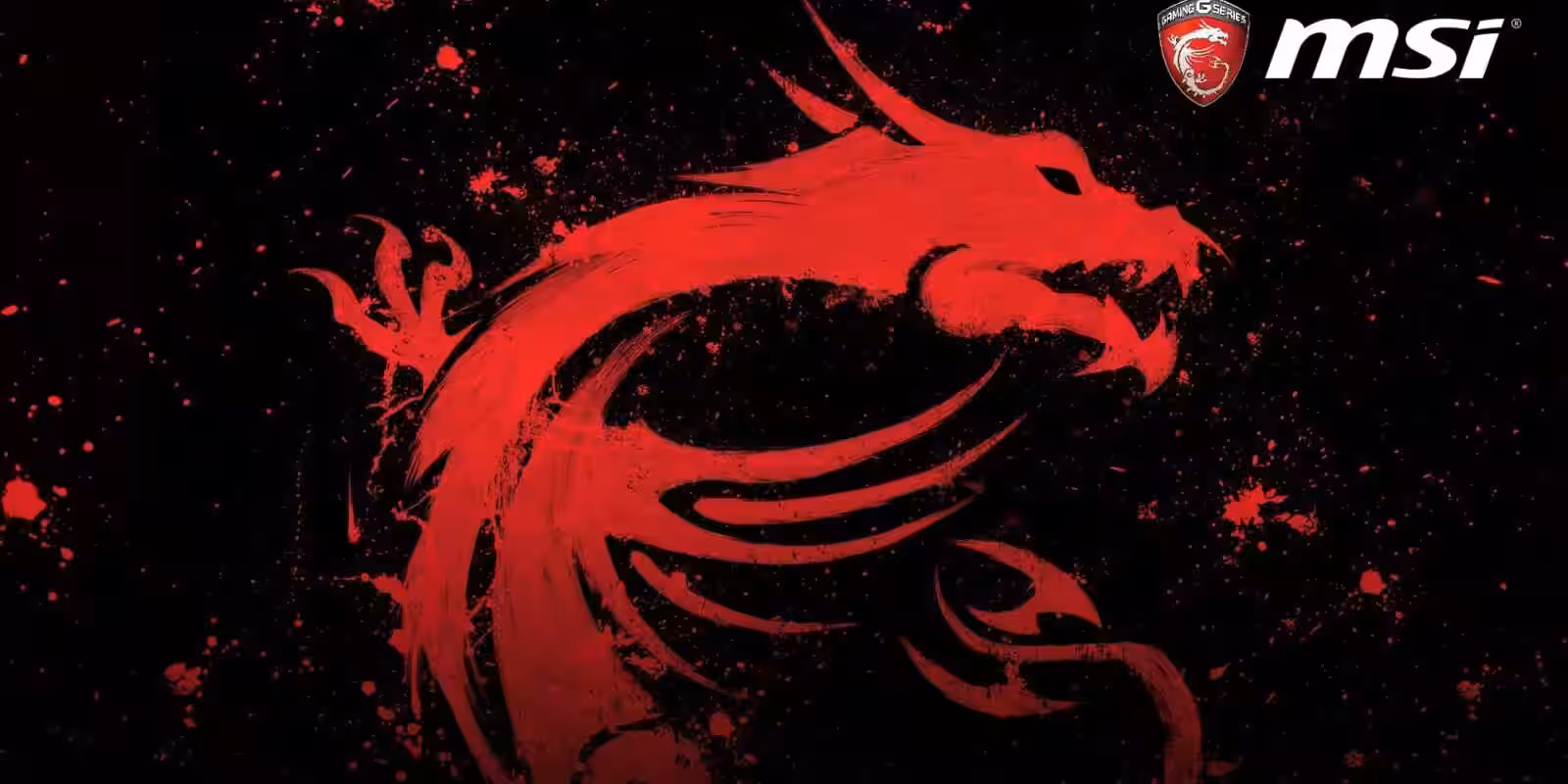 Логотип MSI с красным драконом на темной основе для видеокарты GeForce RTX 3080 Gaming X Trio