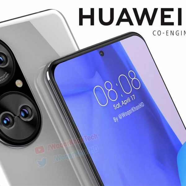 Huawei P50 засветился на новых качественных рендерах (huawei p50 pode chegar com sistema de cameras espetacular)