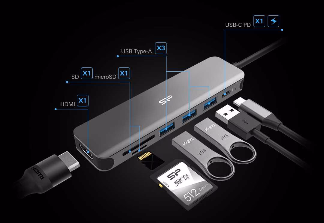 Silicon Power представила новую док-станцию 7-в-1 SU20 3 su20 feature 1 large