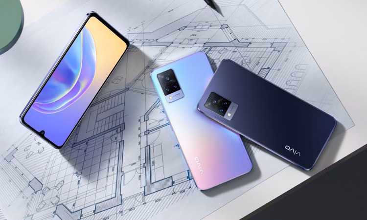 Представлена линейка смартфонов Vivo V21 3 Vivo V21