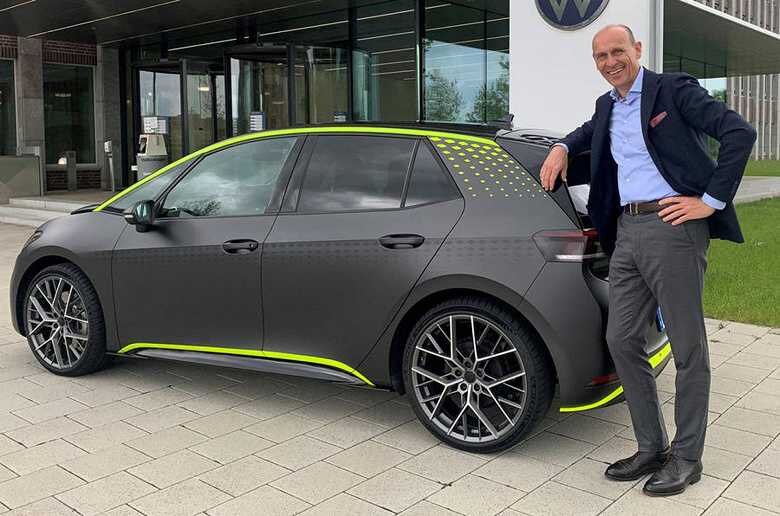 Volkswagen представил свой новый электромобиль 5 Volkswagen