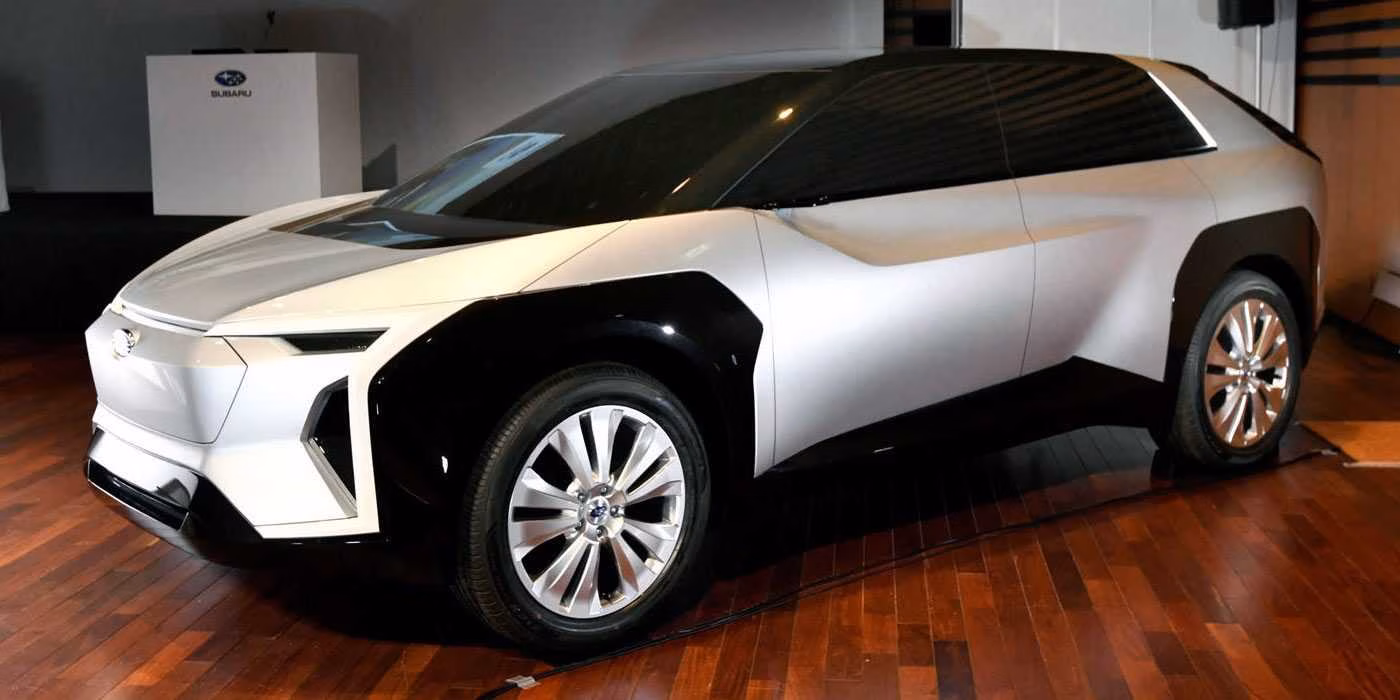 Subaru показала свой первый электромобиль 3 evoltis 3