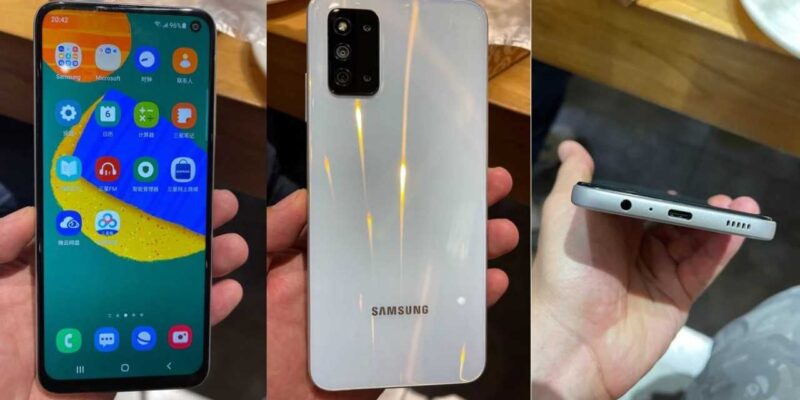 В сеть опубликовали живые фото смартфона Samsung Galaxy F52 (galaxy f52 5g leak 1620711982656)
