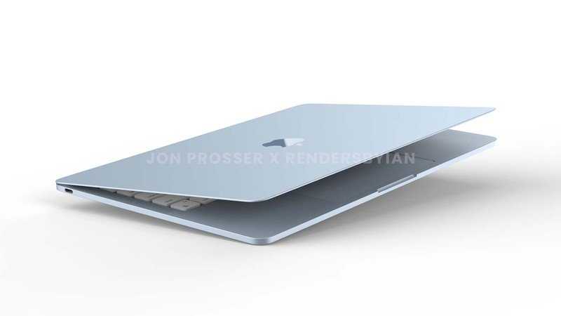 У нового MacBook Air будет очень красочный дизайн (prosser macbook air blue 1)