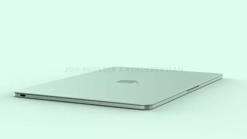 У нового MacBook Air будет очень красочный дизайн (prosser macbook air green 1)