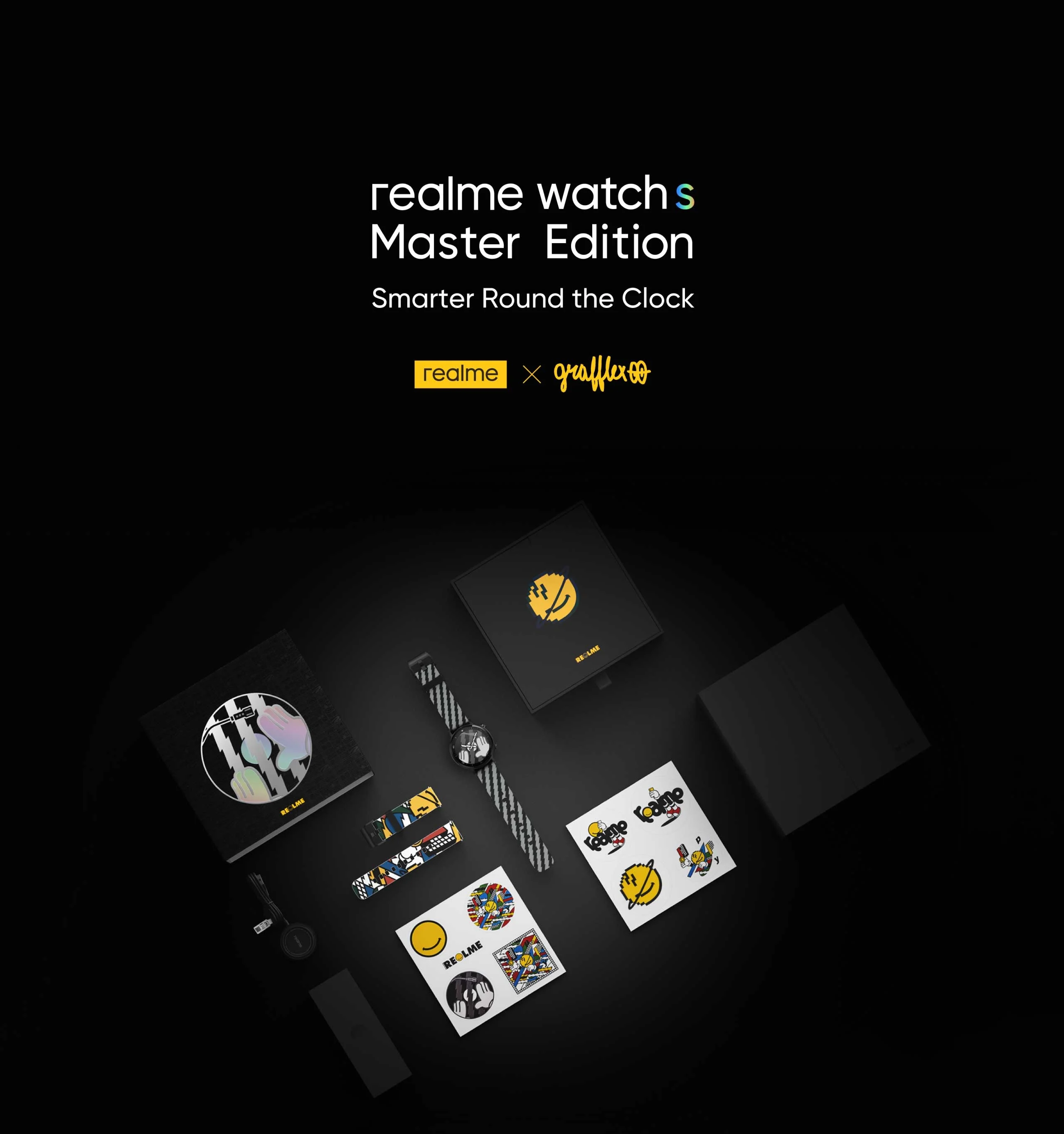 Realme Watch S выйдут в новой, лимитированной расцветке (realme watch s master edition)