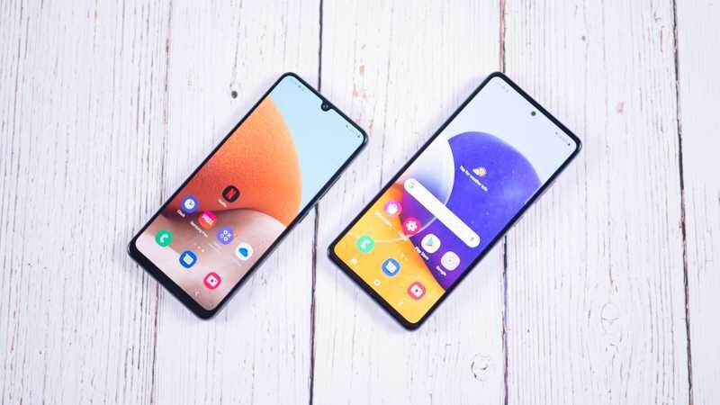 samsung galaxy a32 a72 3