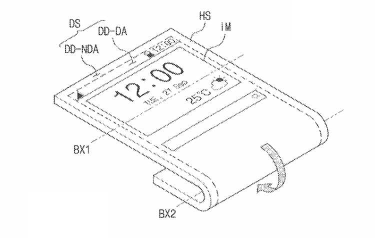 Samsung зарегистрировала патент на складывающийся в разные стороны смартфон (sm4)