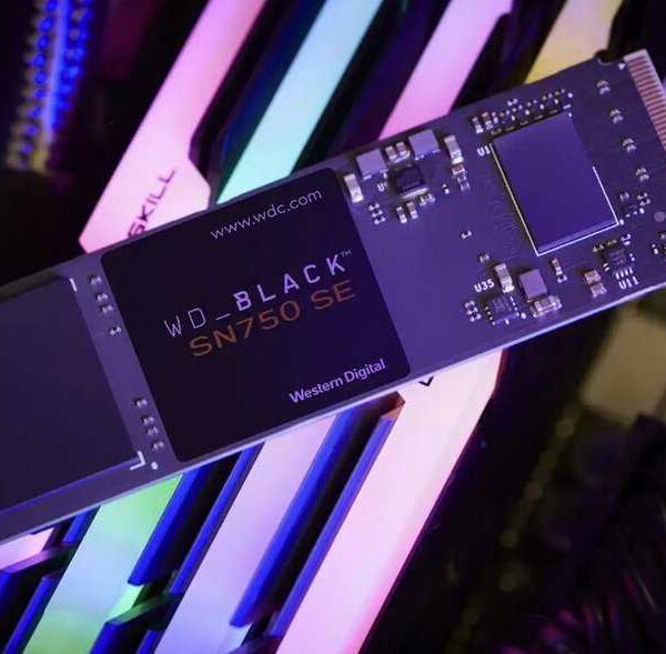 Western Digital представила бюджетне NVMe-накопители с поддержкой PCIe 4.0 (wdblacksn750se1)