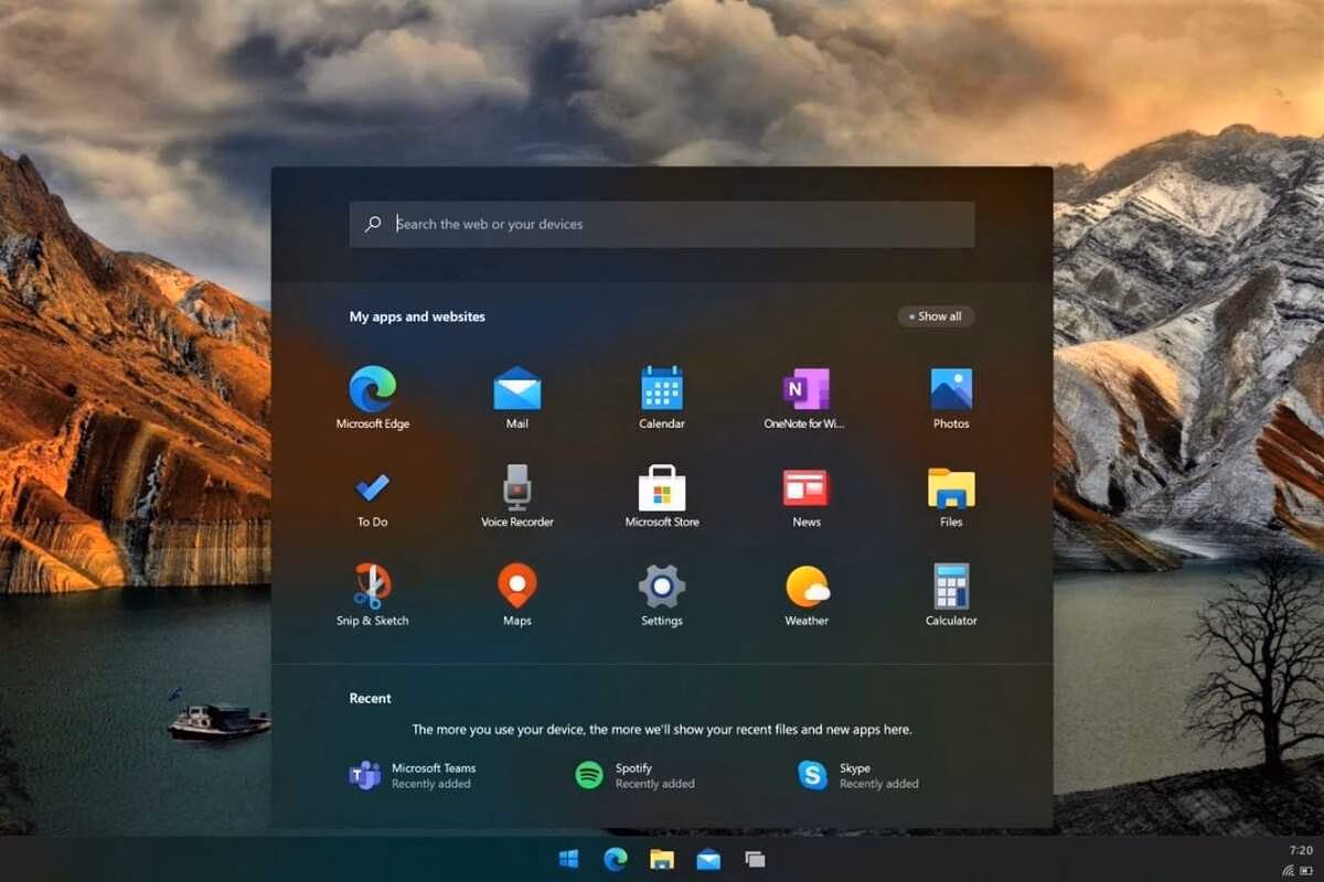 Windows 10X всё. Microsoft официально подтвердила информацию о том, что не будет выпускать ранее анонсированную операционную систему 1 windows 10x start menu leak