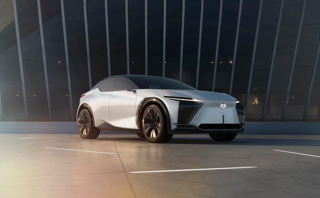 Электромобиль Lexus LF-Z с современным дизайном