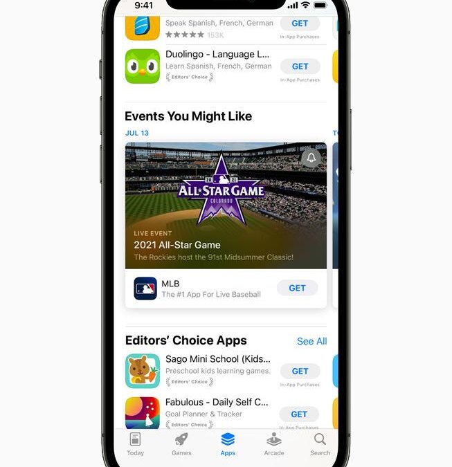 Apple представила новые технологии и инструменты для разработчиков приложений 12 apple iphone12pro appstore apps mlb 060721 carousel.jpg.large