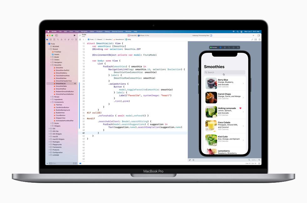 Apple представила новые технологии и инструменты для разработчиков приложений (apple macbookpro swiftui search screen 060721 big carousel.jpg.large)