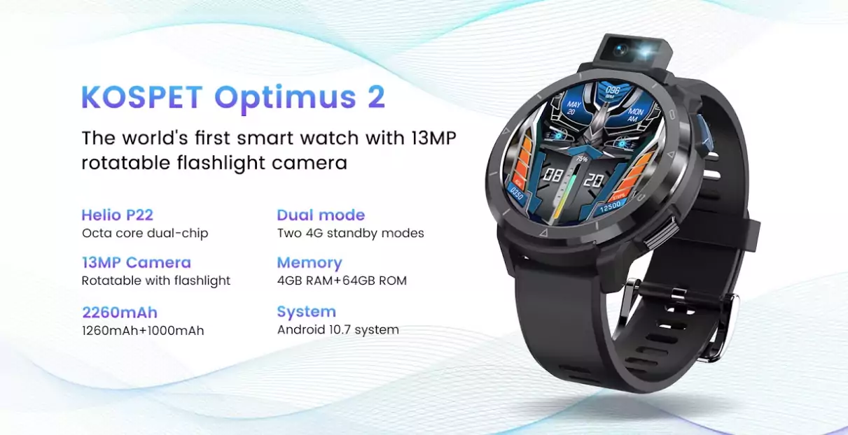 KOSPET создала умные часы в виде Оптимуса Прайма из Трансформеров (screenshot 2021 06 29 at 4)