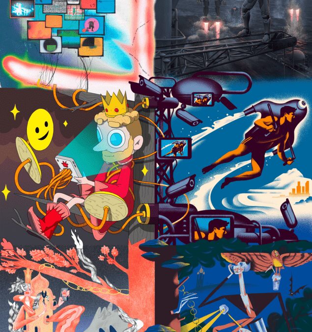 Adobe запустила конкурс цифрового искусства "Открой своё Лукоморье" 4 lukomore mural