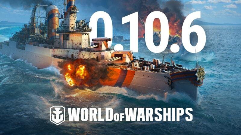 Крейсеры Нидерландов в World of Warships: корабль с флагом страны ведет бой на воде с огнем