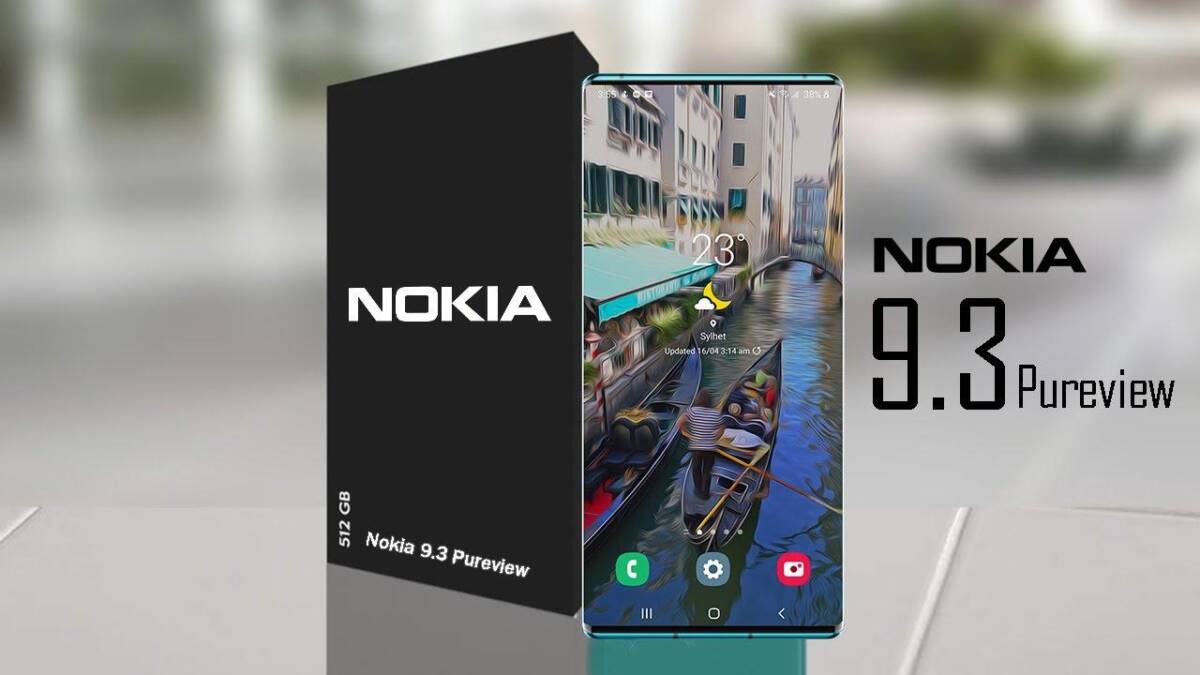 Флагманский смартфон Nokia 9.3 Pureview с экраном и интерфейсом