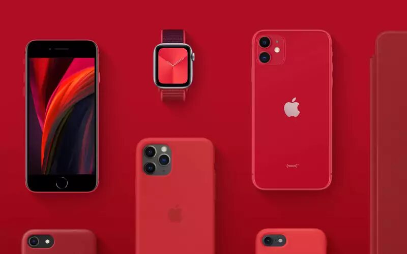 Apple продлевает партнерство с (RED) для борьбы с COVID-19 до 30 декабря 3 productred apple products