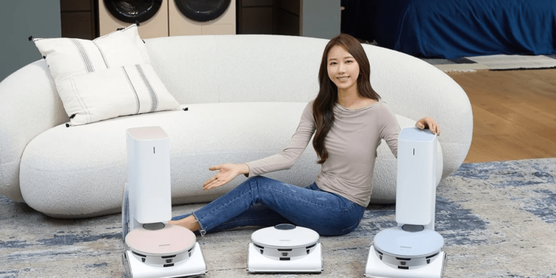 Samsung начала продажи умного робота-пылесоса Jet Bot AI+ (samsung bespoke jet bot ai large)