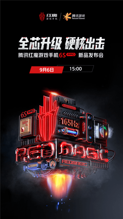 Игровой смартфон Nubia Red Magic 6S Pro представят 6 сентября с SD 888 Plus (red magic 6s pro)