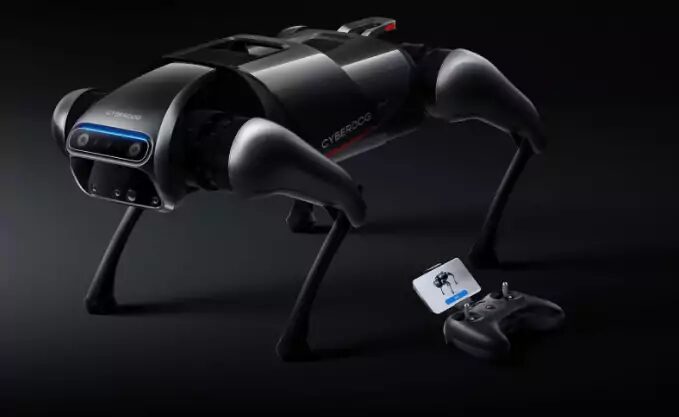 Xiaomi показала робота-собаку. Он похож на аналогичную модель от Boston Dynamics 7 xiaom cyberdog remote control