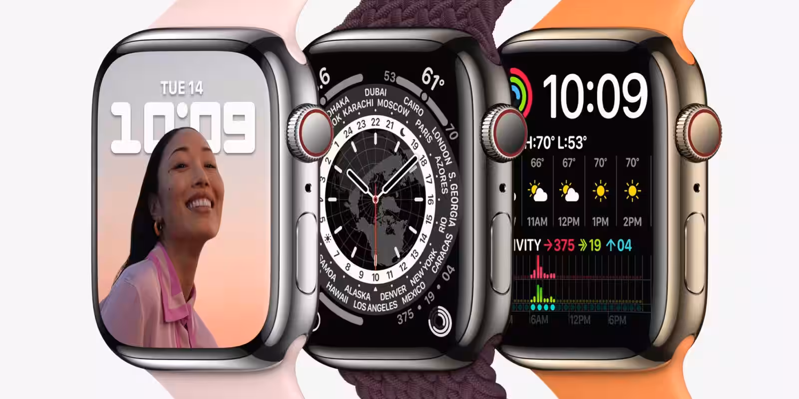 Начинается предзаказ Apple Watch series 7, наконец-то известны цены 2 Apple watch series7 lineup 01 09142021