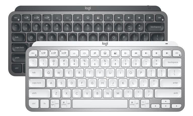 Logitech сделала миниатюрные клавиатуры MX Keys Mini 5 MX Mini black and white