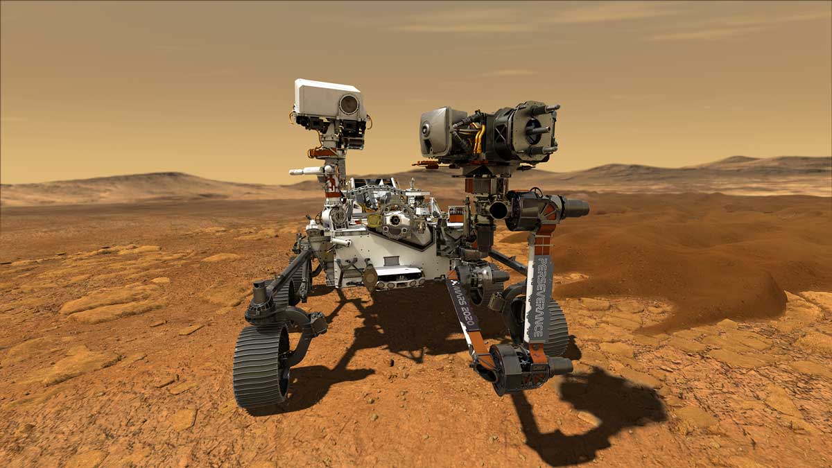 NASA сообщает, что марсоход Perseverance собрал первые образцы Марса 2 pia23764 rovernameplateonmars web