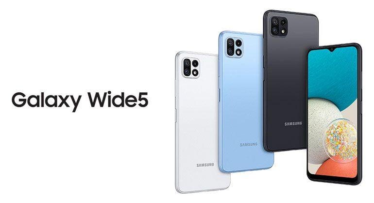 Samsung представила недорогой 5G-смартфон Galaxy Wide5 3 Samsung