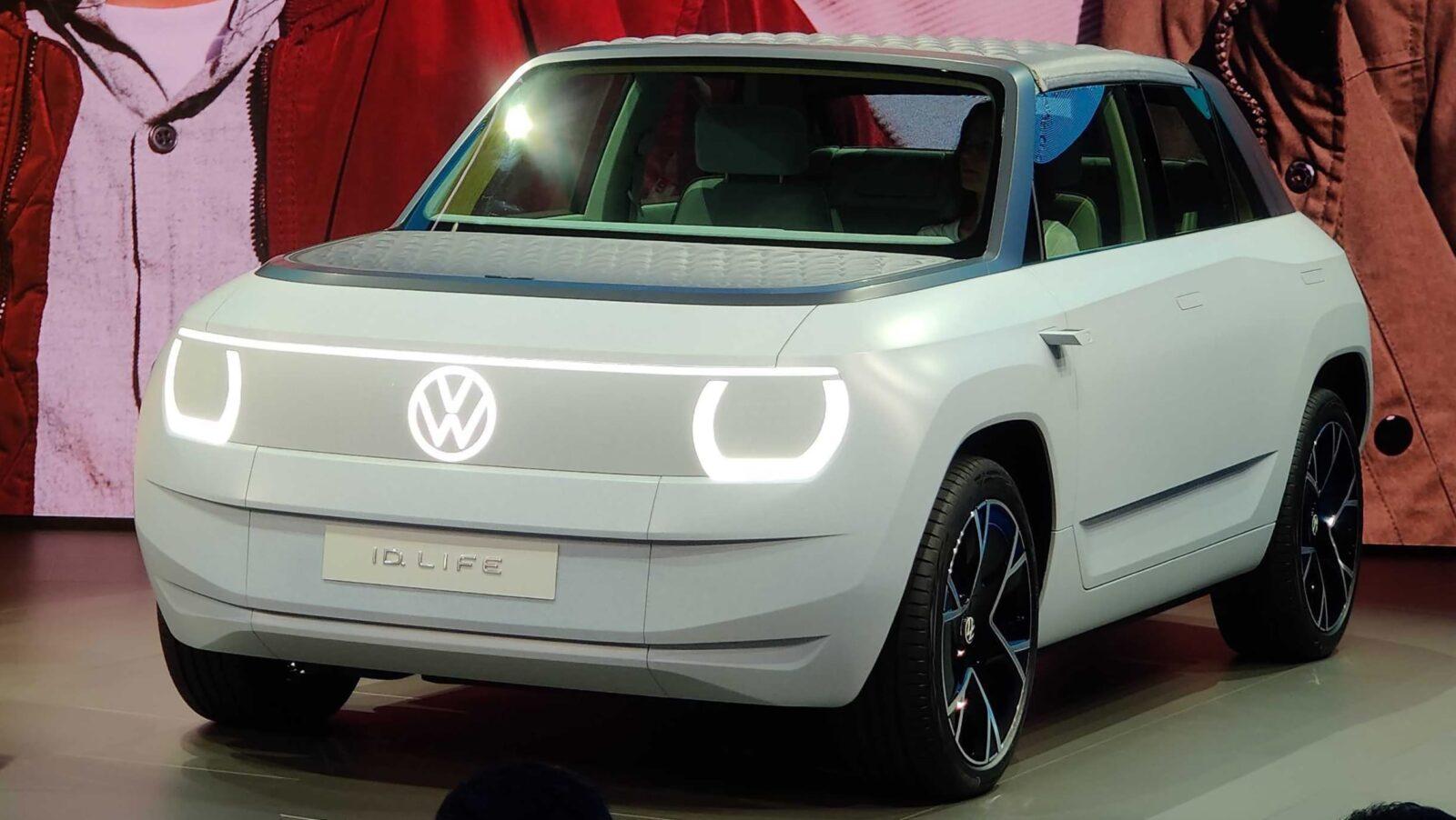 Volkswagen представил новый концепт-кар ID.Life на IAA MOBILITY 2021 в Мюнхене (volkswagen id life munich)