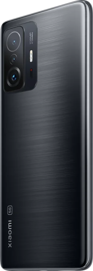 Xiaomi представила серию смартфонов Xiaomi 11T в России (Black back right angle)