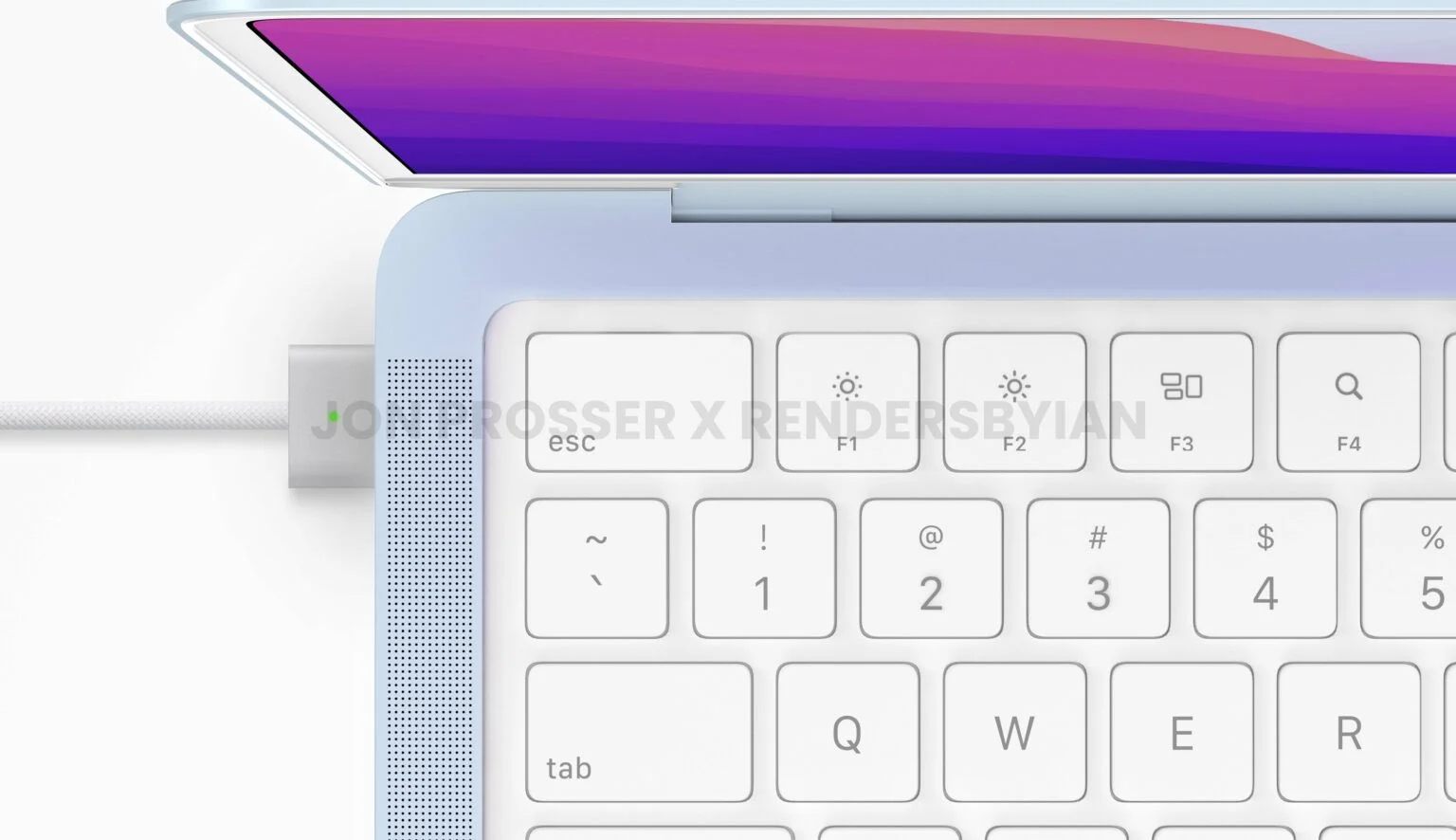 В сети появились рендеры нового Apple MacBook Air, он очень тонкий (FCZo XDWQAYyR0K)