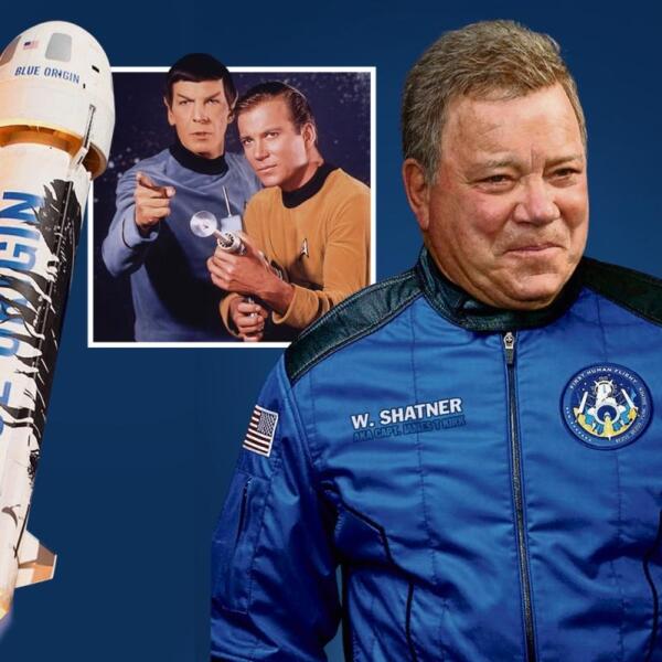 Blue Origin отложила космический полет Уильяма Шатнера до 13 октября (ROB COMP SHATNER)