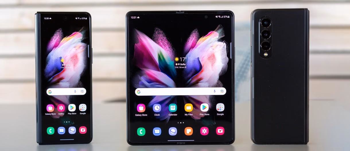 У Samsung Galaxy Z Fold 4 может появится двойной датчик отпечатков пальцев под дисплеем 1 Samsung Galaxy Z Fold 3 dan Z Flip 3