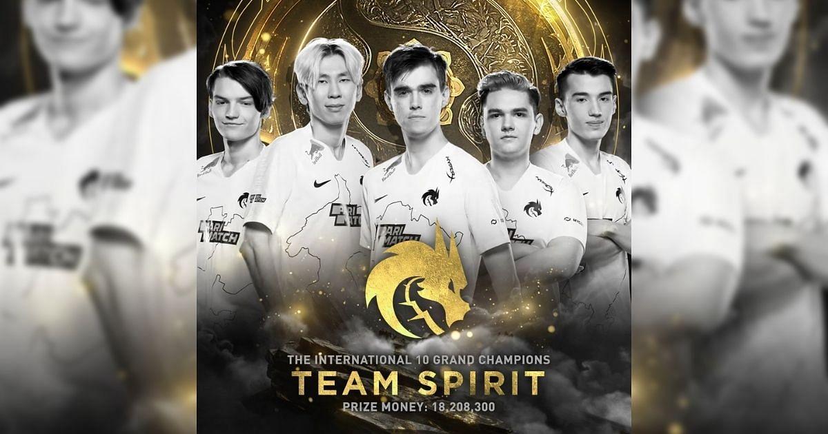 Российская киберспортивная команда Team Spirit выиграла самый крупный турнир Dota 2 The International 2021 5 Teamspirit