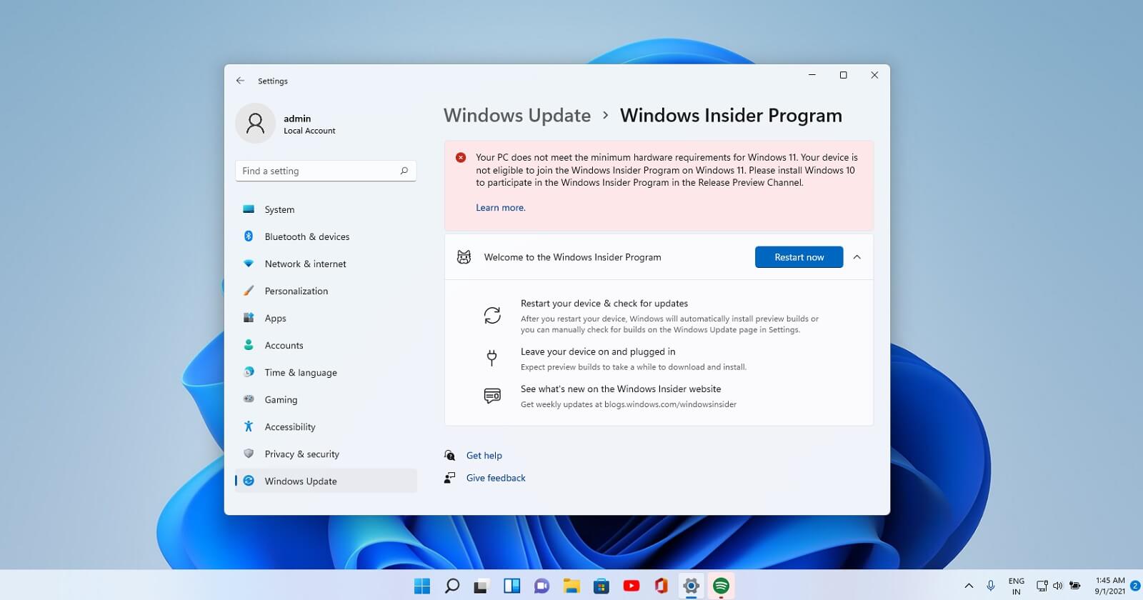 Первое обновление Windows 11 значительно снижает производительность системы (Windows 11 preview unsupported PCs)