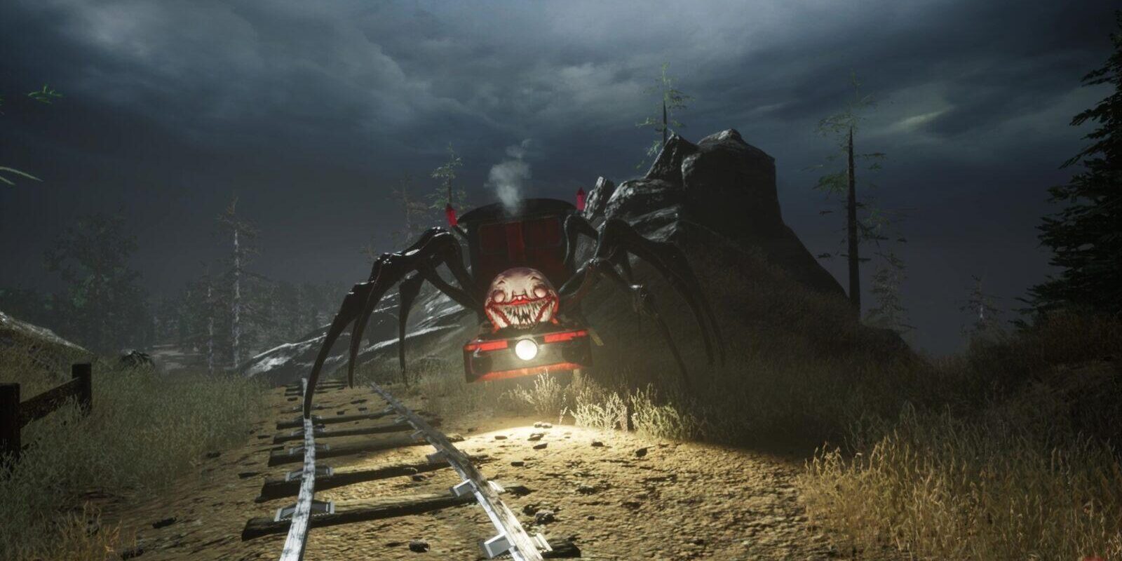 Choo-Choo Charles: хоррор про поезд-паука выйдет в 2022 году Choo-Choo Charles