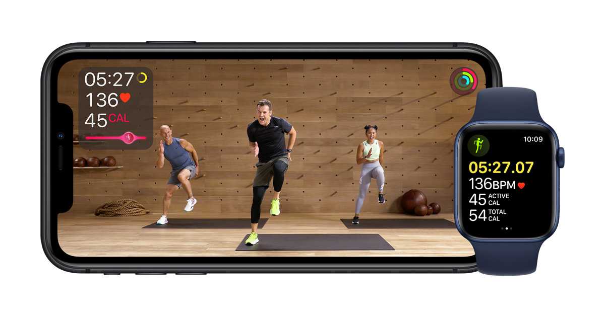 Обзор Apple Fitness+: воодушевляющие тренировки где удобно и когда угодно (Apple fitness plus iphone11 apple watch series 6 09152020.jpg.og)