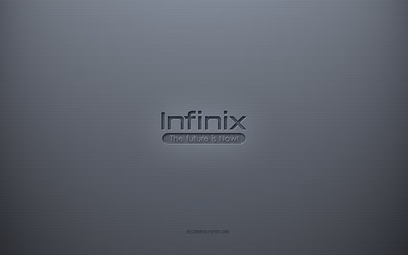 Infinix объявил о возможности приобрести Infinix Note 30 со скидкой 2 HD wallpaper infinix mobile logo gray creative background infinix mobile emblem gray paper texture infinix mobile gray background infinix mobile 3d logo